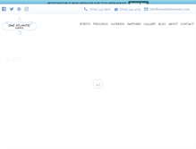 Tablet Screenshot of oneatlanticevents.com